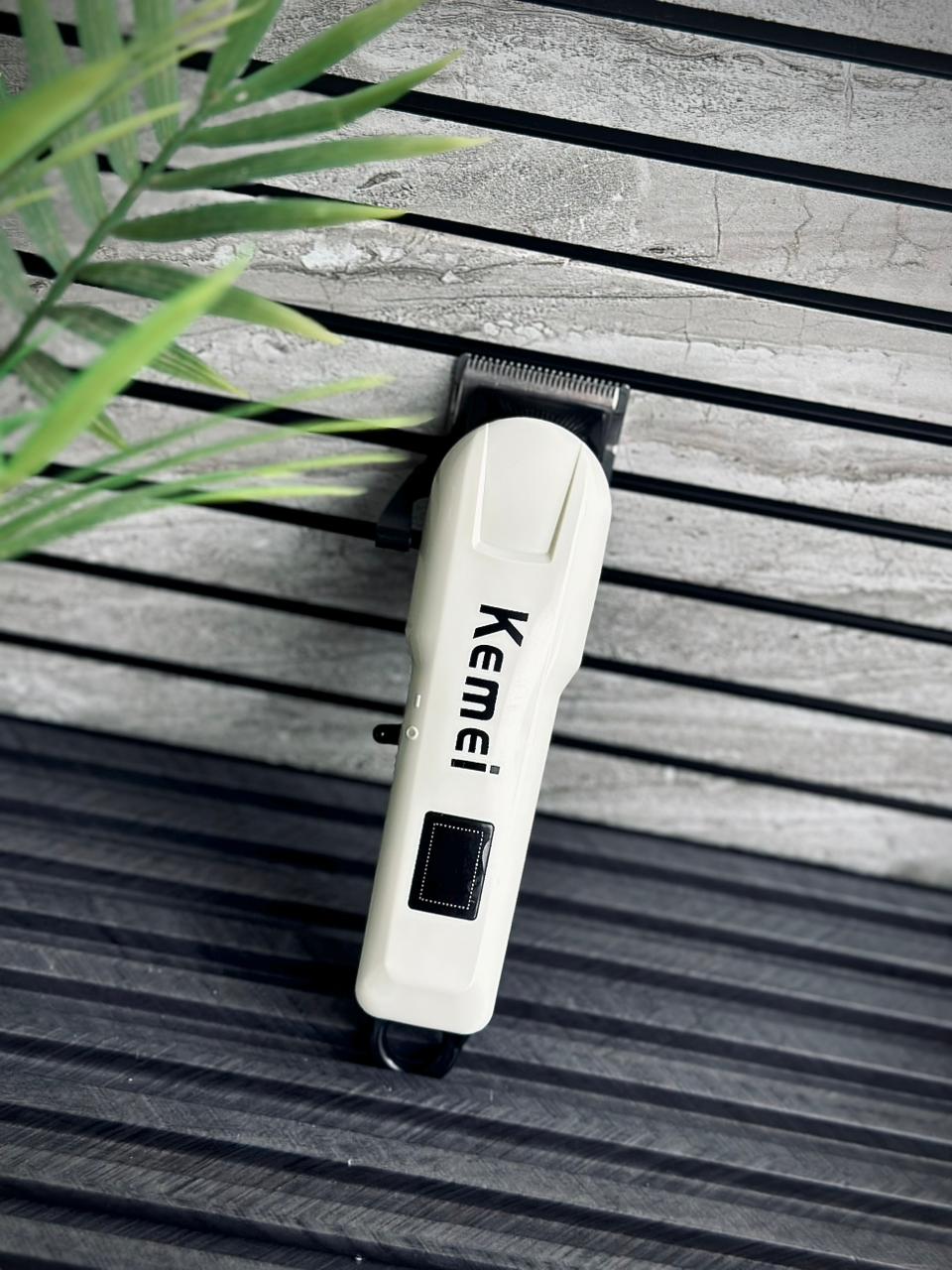 Kemei  Rechargeable Hair Trimmer Electric Hair Clipper, Razor Trimmer 4 Length Settings