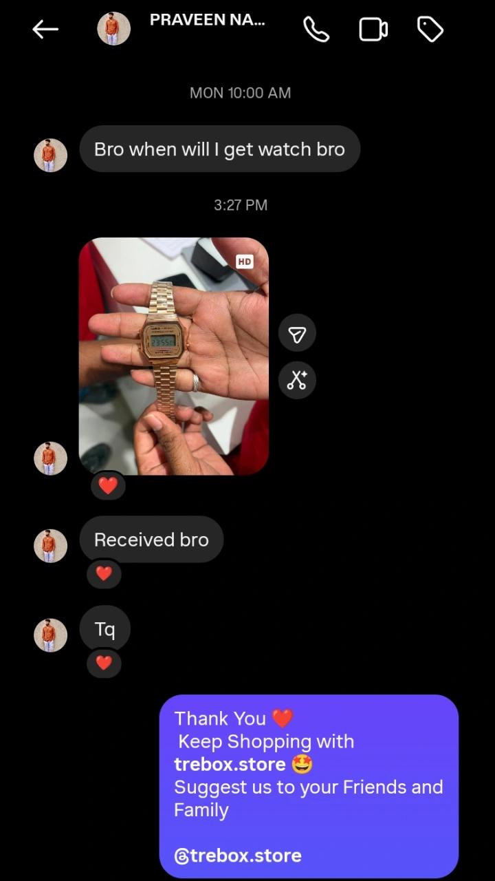 Verified customer review