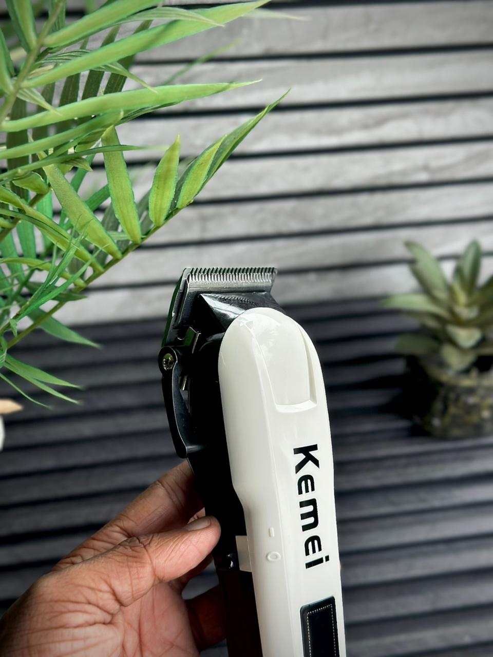 Kemei  Rechargeable Hair Trimmer Electric Hair Clipper, Razor Trimmer 4 Length Settings