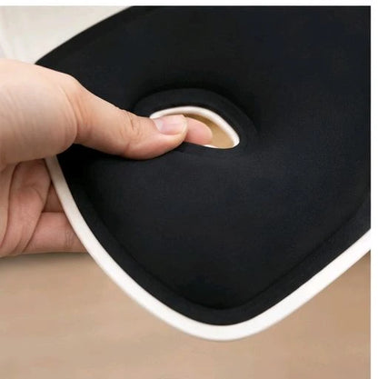 Ergonomic Posture Corrector Seat Cushion – Portable Lumbar & Pelvic Back Support for Office Chair, Sofa & Car
