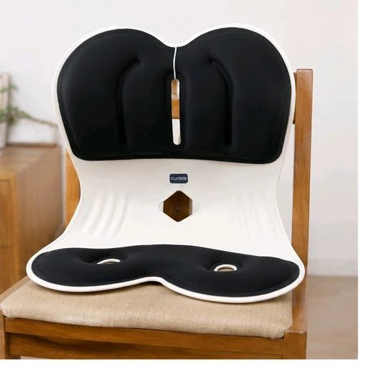 Ergonomic Posture Corrector Seat Cushion – Portable Lumbar & Pelvic Back Support for Office Chair, Sofa & Car
