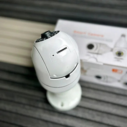 WiFi Smart Bulb Security Camera – 360° Wireless CCTV Camera