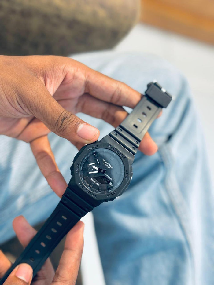 Digital and analog watch