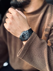 Retro Analog-Digital Watch