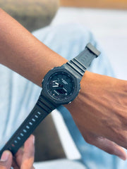 Digital and analog watch