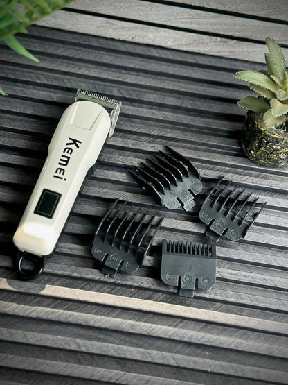 Kemei  Rechargeable Hair Trimmer Electric Hair Clipper, Razor Trimmer 4 Length Settings