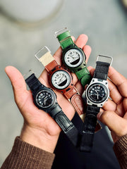 Retro Analog-Digital Watch